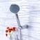 ABBASALI SHOWER MIXER WITH HAND SHOWER &amp; PLASTIC BATHROOM JUG (LOTA)