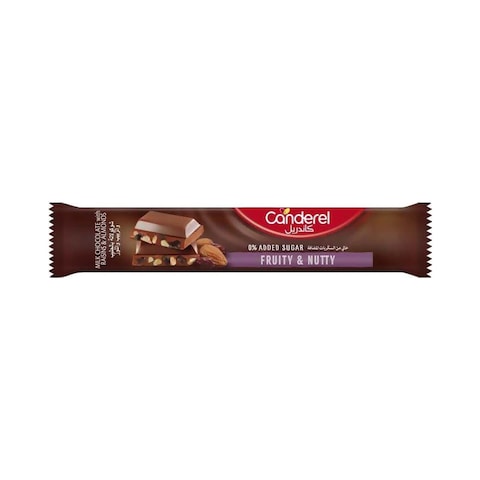 Canderel Fruit And Nutty Chocolate 27g