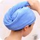 Anself-Microfiber Bath Towel Hair Dry Quick Drying Bath Towel Soft Shower Cap Hat Turban Head Wrap Bathing Tools