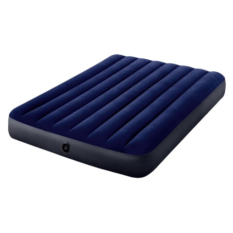 Intex 64758 Dura-Beam Airbed Full Size Blue 1 Piece
