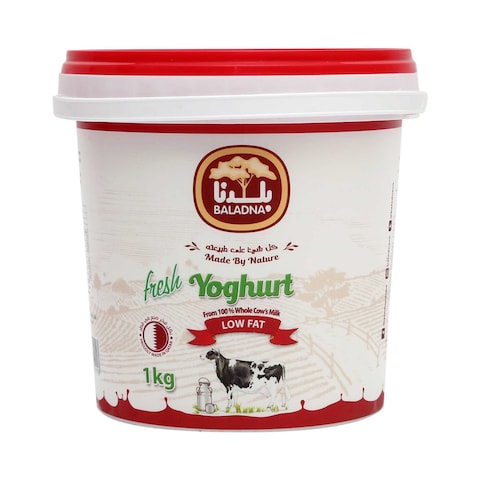 Baladna Fresh Yoghurt Low Fat 1kg