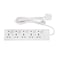 Geepas 5 Way Extension Socket 13A - Extension Lead Strip With 5 LED Indicators &amp; 5 Power Switches | Extra Long 3M Cord With Over Current Protected | Ideal For All Electronic Devices