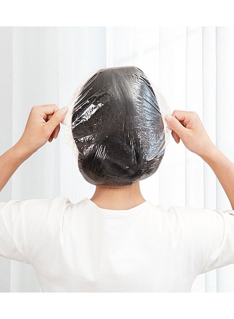 Generic 100-Piece Shower Cap Clear 8X6X2Inch