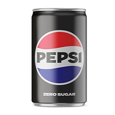 Pepsi Zero Sugar Soft Drink Can 185ML