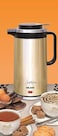 Palson Electric Kettle 1.8 Liter Capacity Stainless Steel 360 Rotatable Base, 29.8x17.5x14.8cm, 1500 Watts, Sahara 30910, &lrm;Gold