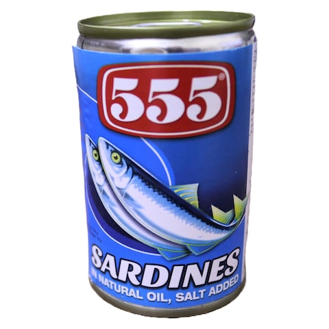 555 Sardines In Natural Oil 155g