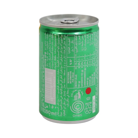 7 Up Soft Drink Can 150ml