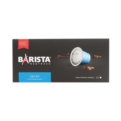 Barista Espresso Capsules Decaffeinated 20pcs