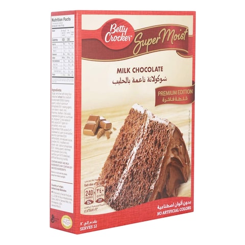 Betty Crocker Super Moist Milk Chocolate Cake 510g