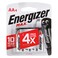 Energizer Alkaline Battery AA Max Power -25% OFF 4 Batteries