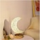 Smart Touch Portable Moon Shape Acrylic Table Lamp Led Light For Living Room Home