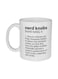 muGGyz Printed Quote Coffee Mug White 325ml