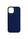 Generic Leather Case Cover With Magsafe For Iphone 12 Pro 6.1Inch Dark Blue