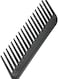 Generic Wide Tooth Comb Black 20G