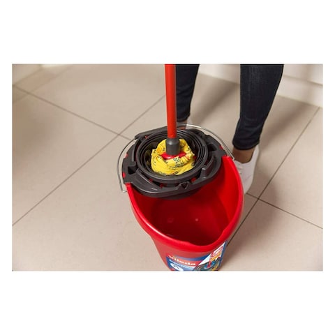 Vileda Supermocio Bucket With Wringer