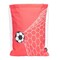 Cubs Boys String Bag - Red Football Goal