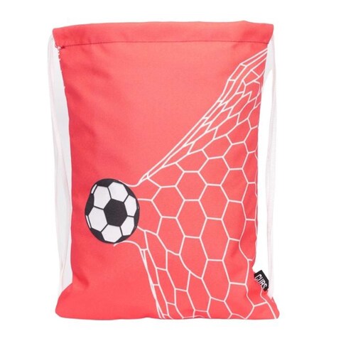 Cubs Boys String Bag - Red Football Goal