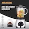 2 in 1 Professional Stainless Steel Super Power Blender, Ice Crusher Fruits Juicer Machine Electric Blender Mixer Smoothies Ice Crusher Mixer Juicer 2600W