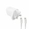 mpBLBERRI BLB-T109 33W USB-A &amp; USB-C PD Fast Charger, C-C Cable White