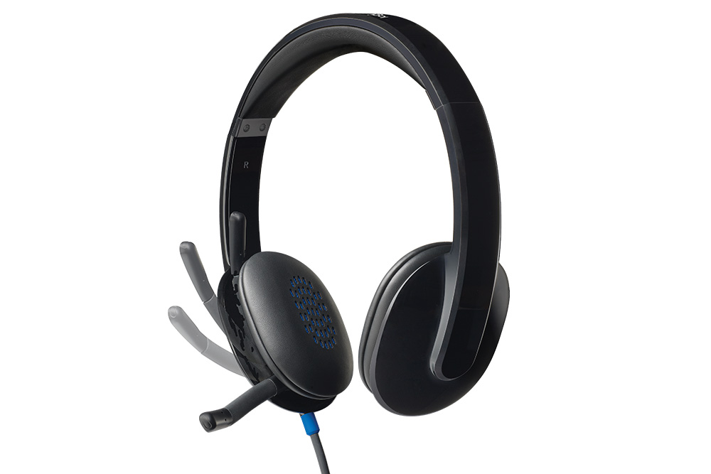 Logitech H540 Headset With Mic Black