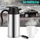 DLC-HT2251 120 Watt Traveller Kettle for Car with 750ml Capacity - Silver&amp;Black