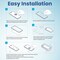 Remson Tempered Glass Screen Protector Privacy Matte 9H Hardness Anti- Spy Anti-Glare Anti- Fingerprint Tempered Glass with Easy Installation Frame Compatible for iPhone 13 Pro (6.1 Inch) 2 Pack
