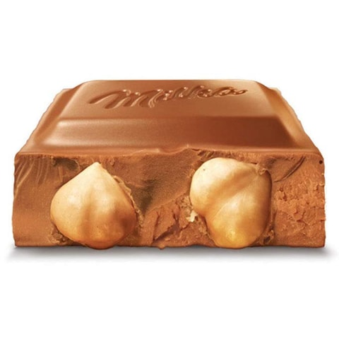 Milka Alpine Hazelnut Milk Chocolate Bar 100g