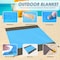 Aiwanto 79"x83" Beach Blanket Beach Mat Picnic Mat Travel Mat Blanket for Trucking Beach