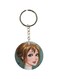 Girl Printed Dual Sided Keychain