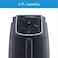 Midea 4.7L XL Air Fryer 1500W With Dual Cyclone Rapid Hot Technology For Frying, Grilling, Broiling, Roasting, Baking, Toasting, Timer Up To 60 Minutes &amp; Temperature Control Up To 200&deg;C - MFTN40D2
