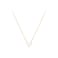Aiwanto Necklace With White Heart Pendant Neck Chain Simple Necklace Best Gift Womens Girls Necklace
