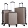 STARLIFE 3 Piece ABS Hard side Trolley Luggage Set Spinner Wheels with Number Lock