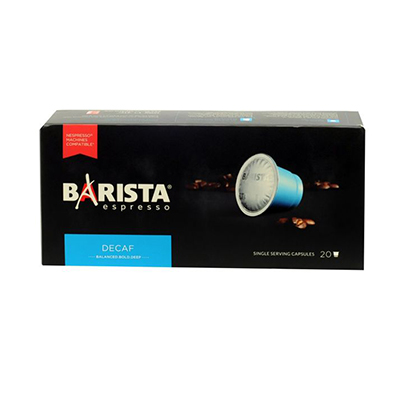 Barista Coffee Decaffeinated Capsule 6GR X20