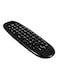 Generic 3-In-1 2.4Ghz Wireless Air Mouse Full Qwerty Keyboard With Tv Remote Control Function Black