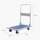 Showay Heavy Duty Folding Trolley Cart 150Kg Platform Flat Hand Barrow Sack Warehouse Folding Platform Trolley