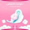 Always Cotton Soft Maxi Thick Pads With Wings, Large - 16 Pads