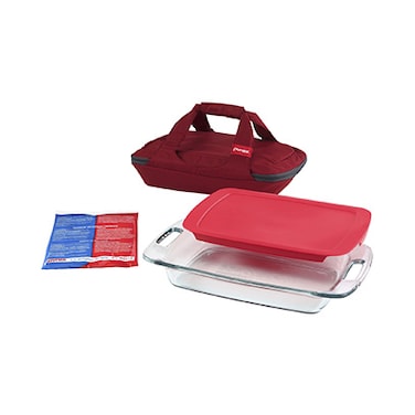 Pyrex Tupperware Set Cooler Bag