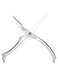 Generic - Stainless Steel Solid Poultry Chicken Bone Scissors With Safety Lock Silver