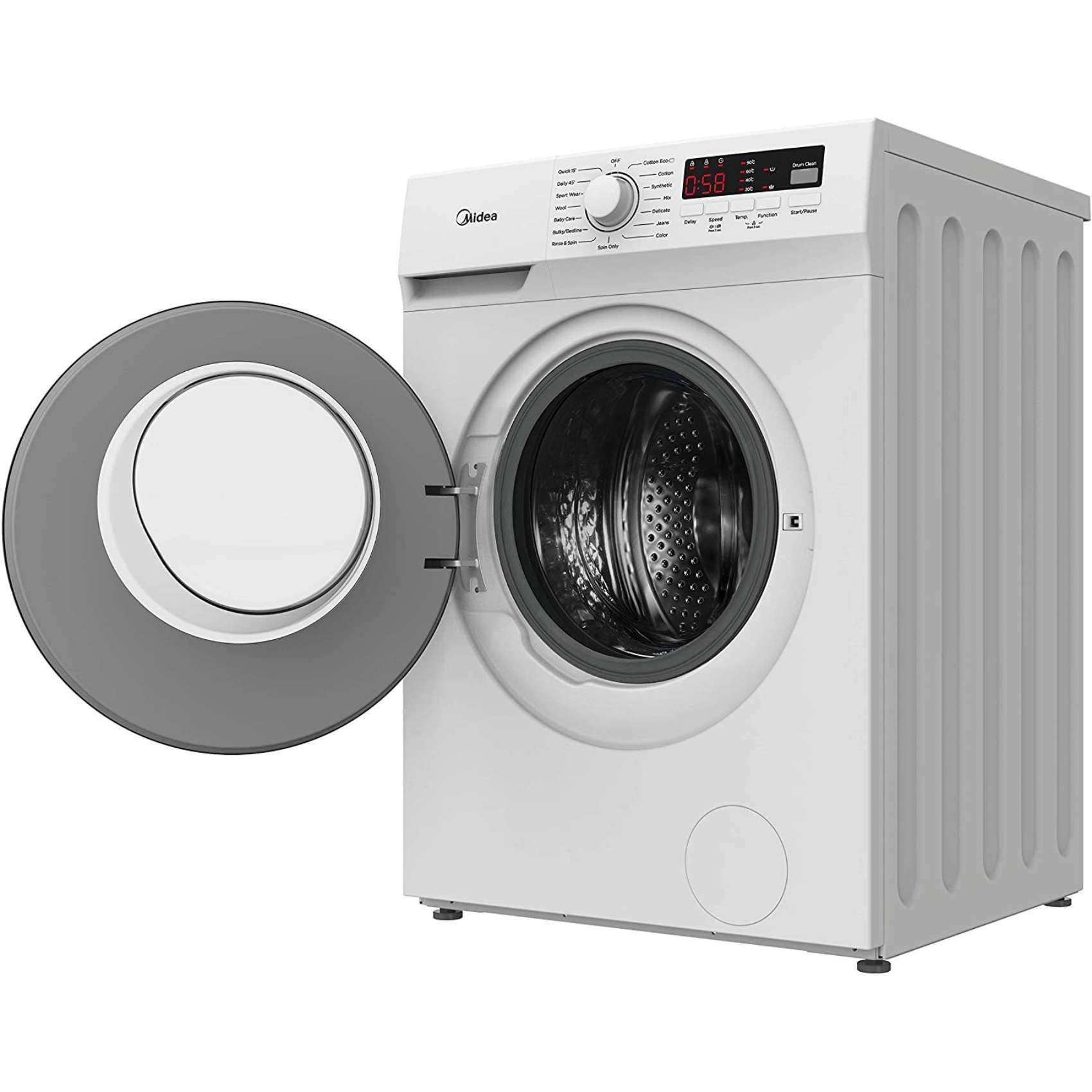 Midea Front Load Washer 7kg MFN70 Silver