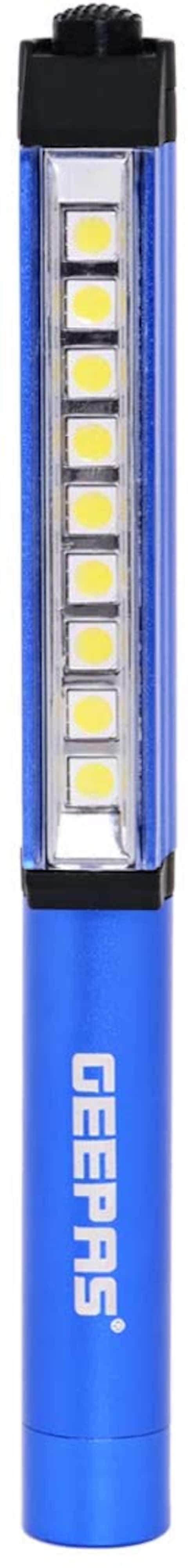 Geepas Gfl4647 Rechargeable Led Flashlight, Set Of 2