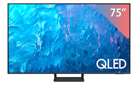 سامسونج QN75Q70C تليفزيون 75 بوصة 4K فائق الدقة كيو ليد سمارت