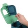 Eazy Kids Bento Lunch Box w/t handle- Green
