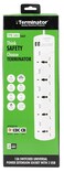 Terminator Brand Universal Power Extension Socket with 2 USB - 5 way 3M