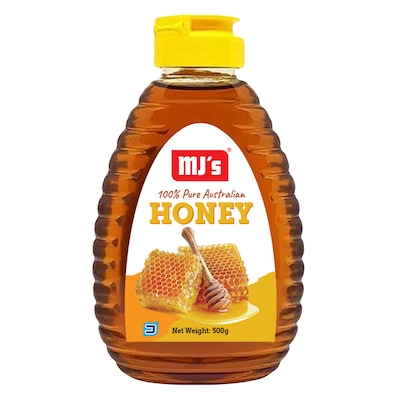 MJ’s Pure Australian Honey 500g