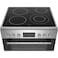 Bosch Free Standing 60Cm Full Electric Cooker, 4 Cooking Zone, 1 Dual Circuit Cooking Zone, 6 Heating Methods, 66Lts, Electronic Clock, Child Lock, Oven Light, HKQ38A150M 1 Year Manufacturer Warranty