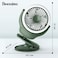 Teknum 2 - IN - 1 Stroller USB Charging Fan with Light - Green