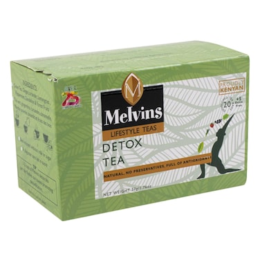 Melvins Detox Tea Bags 2g x 25 Count