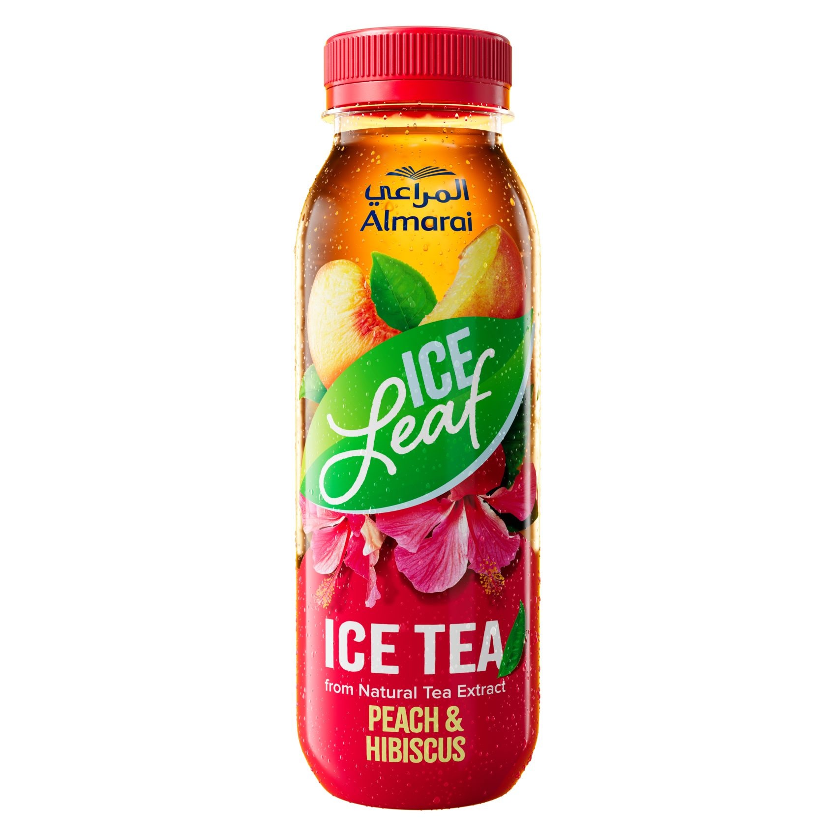 Buy Almarai Ice Leaf Ice Tea Peach And Hibiscus 400ml Online ...
