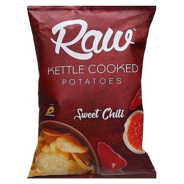Raw Kettle Cooked Potato Chips Sweet Chili - 105 gram
