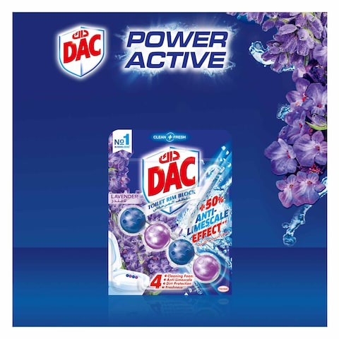 Dac lavender toilet rim block  50 g